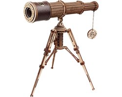 Robotime 3D Puzzels – 3D Puzzels Voor Volwassenen – Vrije Tijd – Ontspannen – Modelbouwpakket – Met Intrekbare Lenscilinder