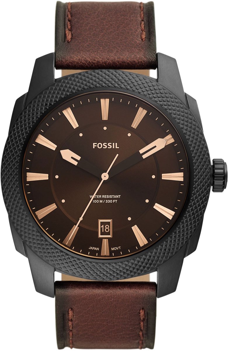 Fossil FS5972 Herenhorloge 49 mm - Bruin