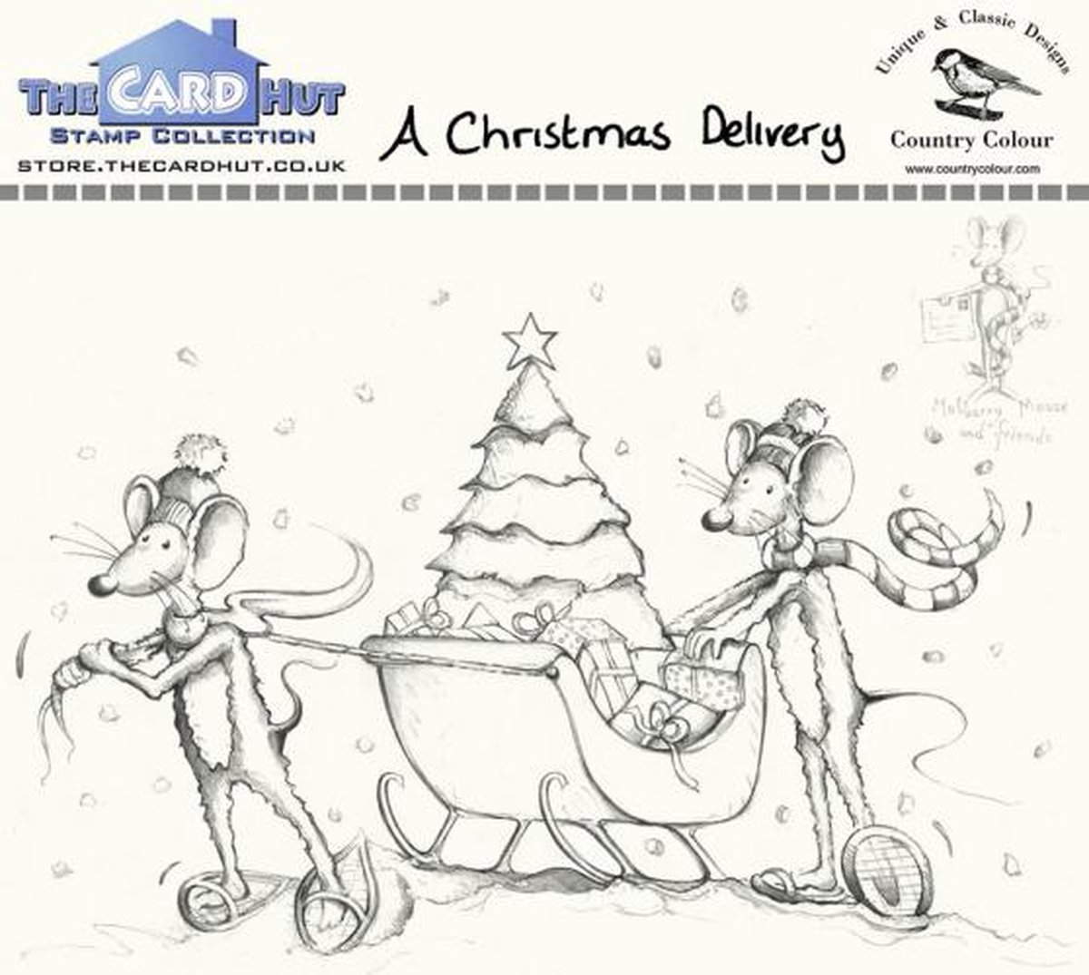 A Christmas Delivery Clear Stamps (CCMMACD) (DISCONTINUED)