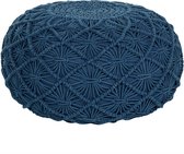 Beliani BERKANE - - bleu - coton