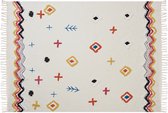 MORENA - Plaid - Multicolor - 130 x 180 cm - Katoen