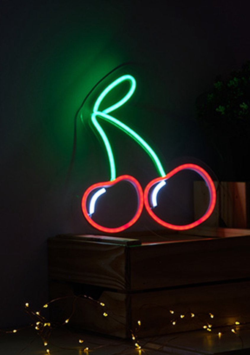 OHNO Neon Verlichting Cherry Neon Lamp Wandlamp Decoratie Led
