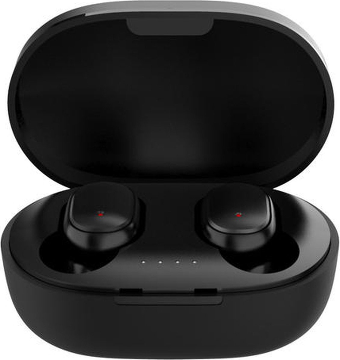 dopjes - Draadloze oordopjes - Draadloze bluetooth oordoppen - A6s Oordoppen - Bluetooth oortjes - Zwart