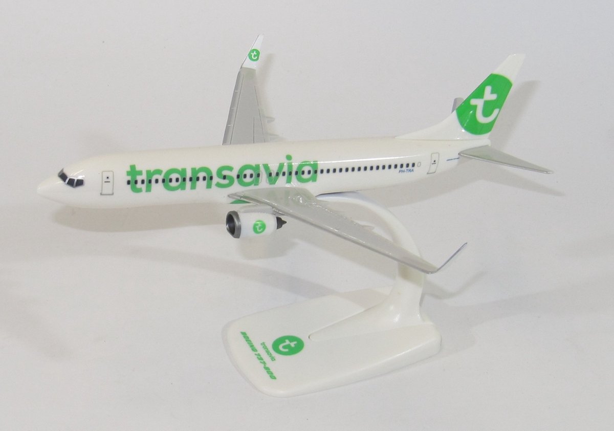 Transavia schaalmodel - Vliegtuig Boeing 737-800 - Schaal 1:100 - Lengte  39,5 cm | bol.com