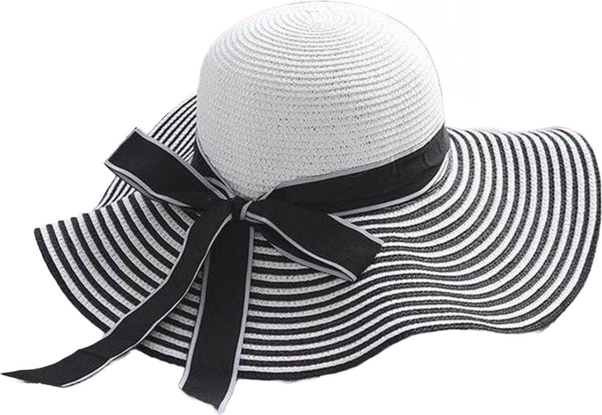 Tianbi Zonnehoed voor dames met brede rand, oversized