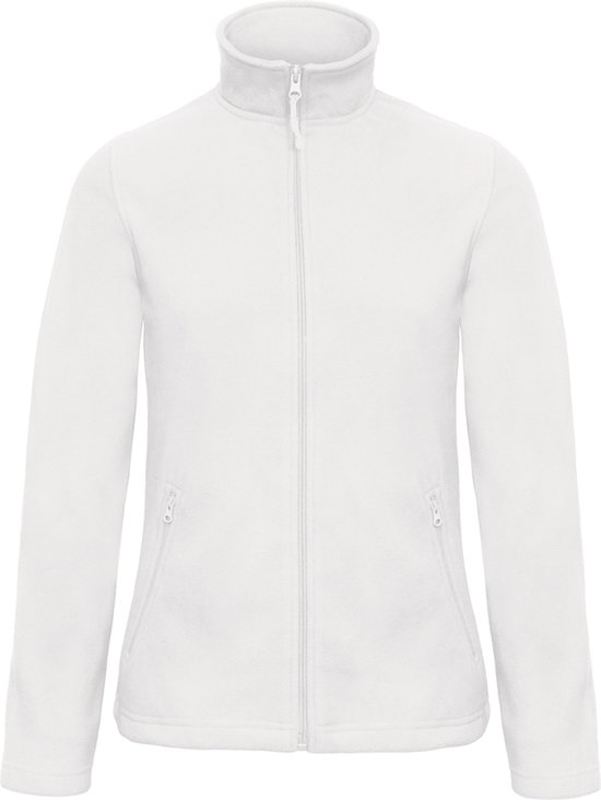 Fleecevest 'ID.501 Micro Fleece Full Zip' Dames Maat M Wit