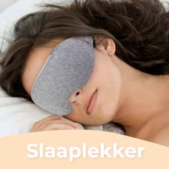 Slaapmasker Pro – Ademend Katoen