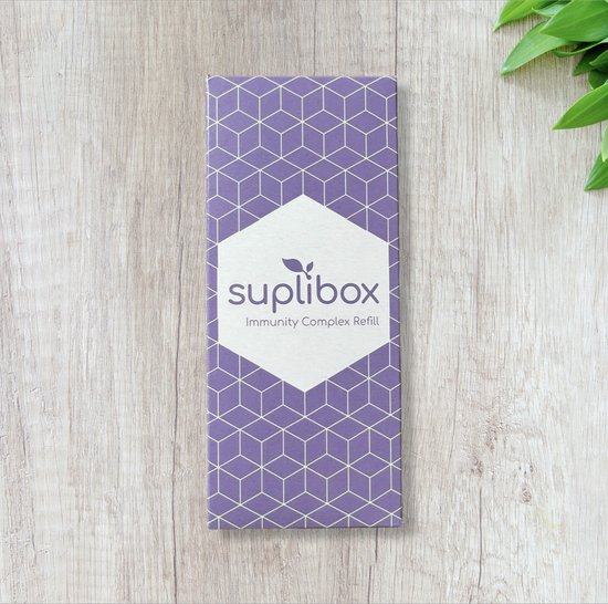 Suplibox Immunity Complex 90 capsules (supplement immuniteit weerstand betaglucanen beta glucans zink selenium vitamine C D)