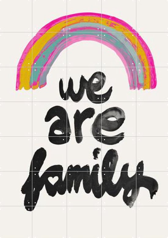 IXXI We Are Family - Wanddecoratie - 140 x 100 cm
