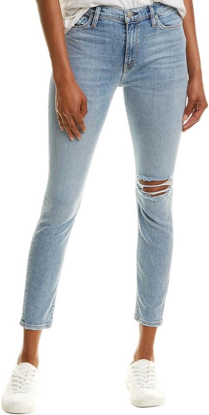 door elkaar haspelen Pef chrysant Hudson • blauwe Barbara high waist skinny jeans • maat 31 | bol.com