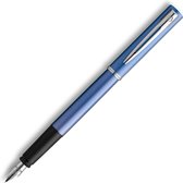 Waterman Allure-vulpen | Blauwe lak | Fijne penpunt | Blauwe inkt | Met geschenkdoos