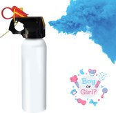 Gender Reveal - Poederspray - Mini brandblusser - Blauw - Baby shower - Gender reveal jongen - Baby - Spray - Geslachtsonthulling