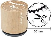 Scissors Rubber Stamp (W26008) (DISCONTINUED)