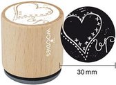 Heart Rubber Stamp (W26001) (DISCONTINUED)