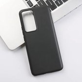 MoDo hoesje geschikt voor Xiaomi 12T/ 12T Pro - Siliconen/TPU/Kunststof Back Cover - Zwart