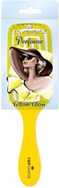 Top Choice Haarborstel Yellow Glow - Geparfumeerde Rechthoekig Anti Klit haarborstel - Hair Brush
