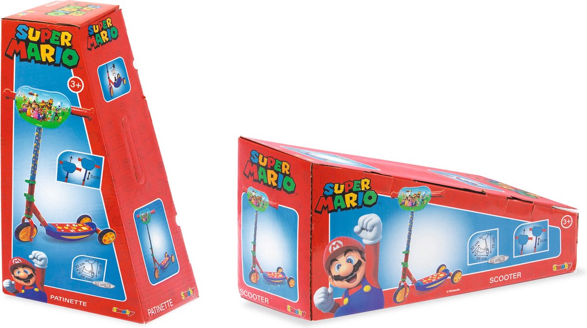 Super Mario Kinderstep met 3 Wielen