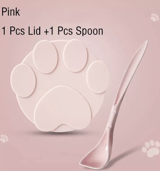 Lepel Voor Huisdier Kat, 3 Pcs Lange Steel Hond Kat Kan Lepels Universele Siliconen Huisdier Voedsel Menglepels Hond Lepels Katten Voeder Kan Lepel