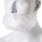 Non-woven Baardmasker 100 stuks | Wegwerp masker – Baard – Hygienisch | De Veiligheids-winkel