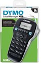 DYMO LabelManager 160-labelmaker | Draagbare labelprinter met QWERTY-toetsenbord | Inclusief zwart-wit D1-labeltape (12 mm) | Voor thuis en op kantoor