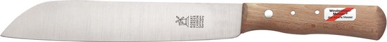 Robert Herder Boscher Koolmes - Oogstmes - Carbonstaal - Lemmet 208 mm - Heft Beukenhout van Robert Herder — afbeelding 3