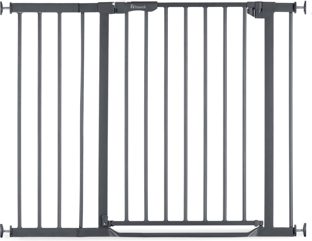 Barrière de sécurité enfant 96-103cm, Blanc, métal Auto Close Sans perçage
