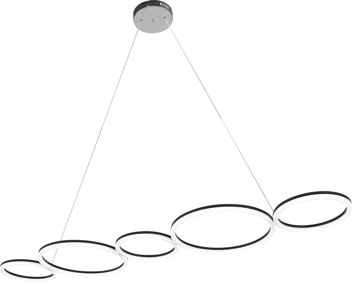 Olympic - Led Hanglamp - 4000K Daglicht - Zwart