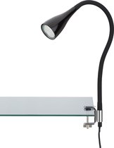 Briloner - Elasti - klemlamp - kinderkamerlamp - leeslamp - incl. kabel met AAN/UIT schakelaar - flexibele arm - warm wit 3000K - 3W