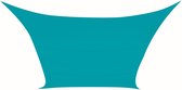 Perel Schaduwdoek, waterafstotend, 3.6 x 3.6 m, 160 g/m², polyester, vierkant, hemelsblauw