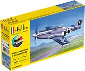Heller - 1/72 Starter Kit North American P-51 D Mustanghel56268 - modelbouwsets, hobbybouwspeelgoed voor kinderen, modelverf en accessoires