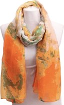 Lange Dunne Sjaal - Oranje - 180 x 80 cm (20-66#)