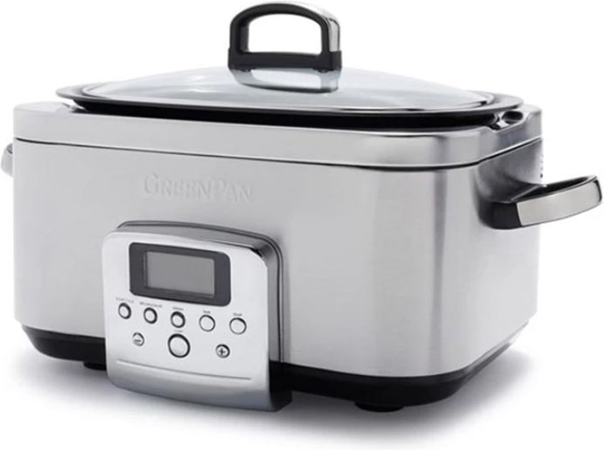 Greenpan slowcooker 6L inox Greenpan slowcooker 6L inox