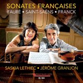 Sakia Lethiec & Jerome Granjou - Sonates Françaises - Faure - Saint Saëns - Franck (CD)
