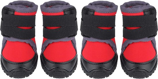 Trixie Hondenschoen Walker Active Long Zwart (XL 2 ST