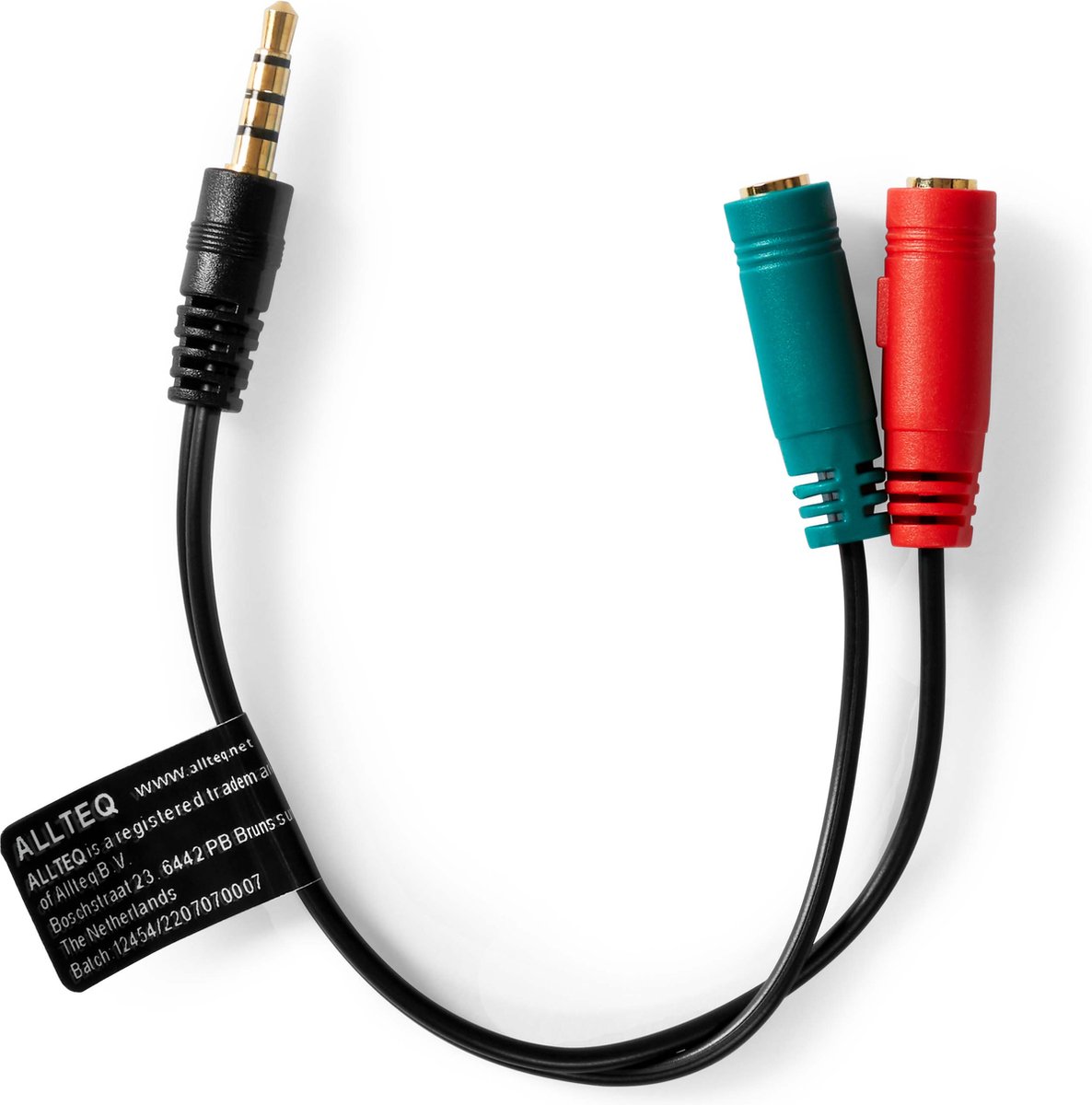 KIMISS XLR zu 2 Y Splitter Kabel - 3 Pin Adapter für Mixer und Leistungsverstärker mit Geräuschreduzierung, 0.6 Fuß