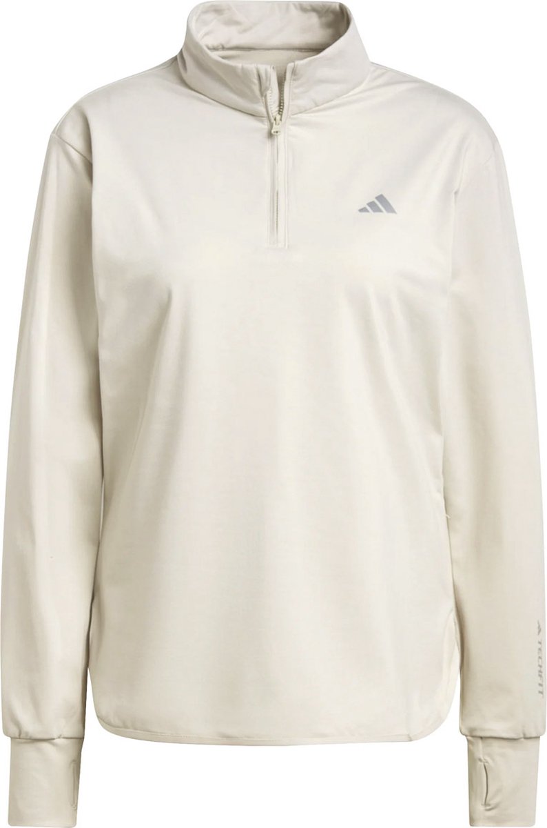 adidas TF Warm Zip Top Grijs