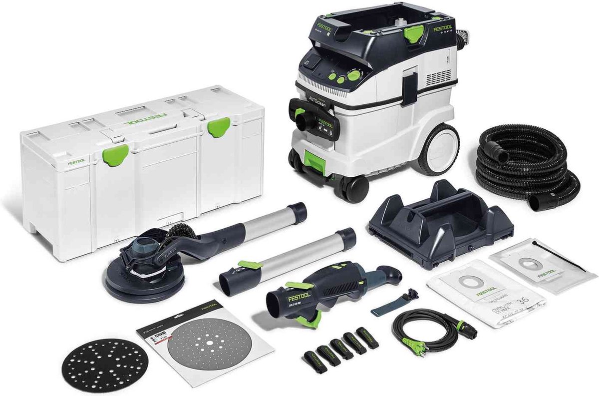 Festool LHS 2 225/CTL 36-Set Langnek Schuurmachine Set - 576696