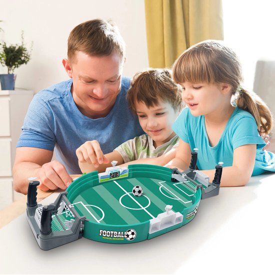 Afbeelding van het spel Mini Tafelvoetbal Bordspel - Voetbal - Speelgoed - Kids - Sport - Outdoor - Draagbare Multigame