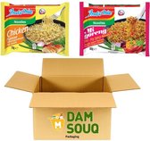 Damsouq® Instant Noedels Mixpakket Indomie Kip en Mi Goreng Scherp (40x 70 Gram)