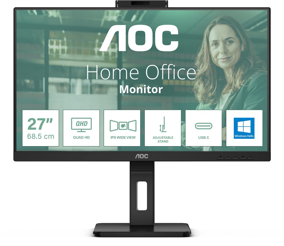 Monitor AOC 24P3QW 23,8"IPS Flicker free