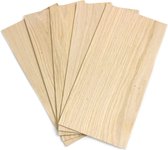 wodewa planche artisanale, planches artisanales, placage artisanal 300 - lot de 5 chêne 2 mm