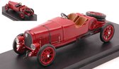 De 1:43 Diecast Modelauto van de Alfa Romeo G1 Spider Corsa van 1921 in Red. De fabrikant van het schaalmodel is Rio Models. Dit model is alleen online verkrijgbaar