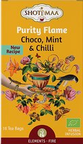Shoti Maa Elements "Purity Flame" - Biologische kruidenthee kruiden-specerijenthee chocolade, munt en chili.