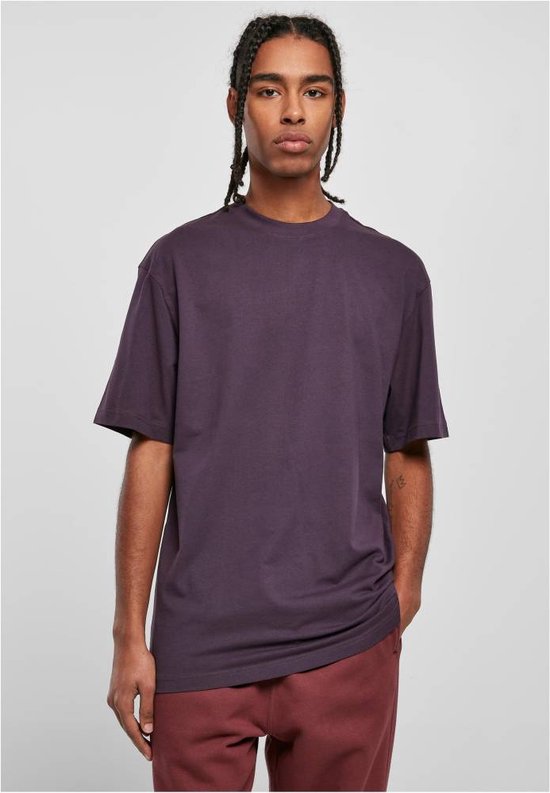 Urban Classics - Tall Heren T-shirt - 6XL - Paars