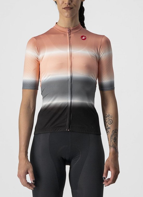 Castelli DOLCE Fietsshirt Blush/Light Black - Vrouwen - maat S