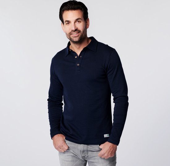 SKOT Fashion Shirt – Slim Fit – Navy Satin –