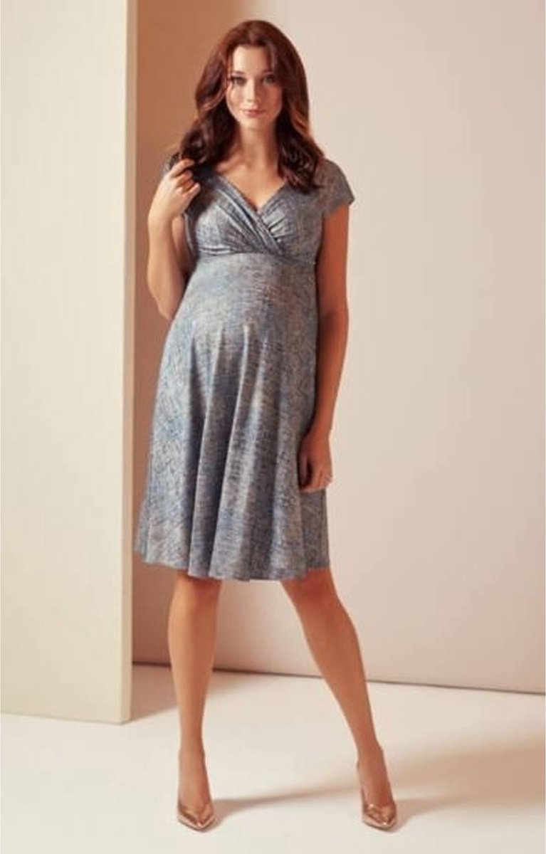 Tiffany Rose Maternity Alessandra Maternity Dress Short (Bronze Blue) maat 32-34 A-B cup