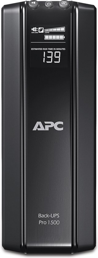 APC Back-UPS PRO BR1500G-FR - Noodstroomvoeding / 6x penaarde / USB / 1500VA / uitbreidbare runtime - APC