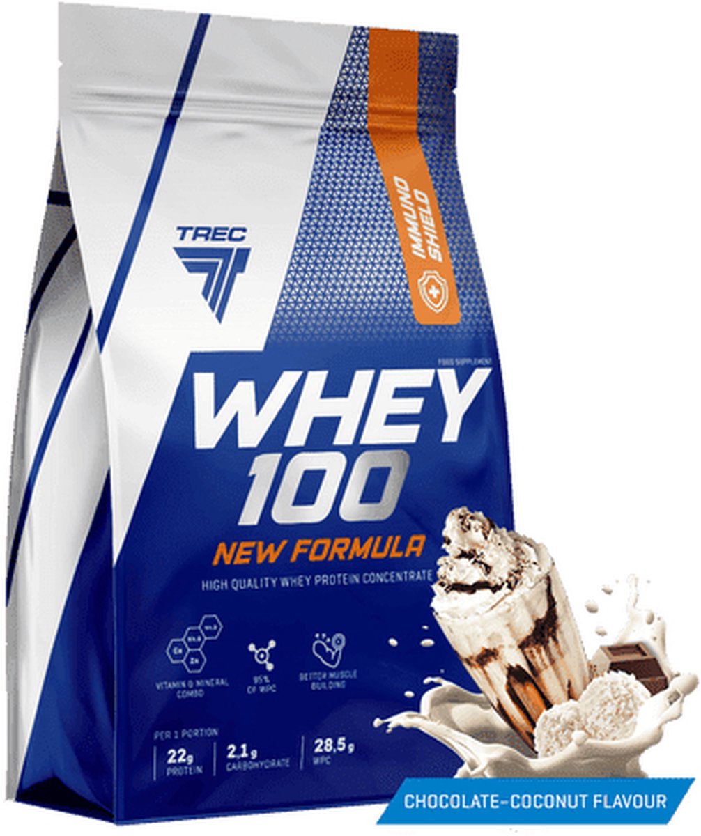 Trec nutrition - Whey 100 - 700gr - chocolate/coconut