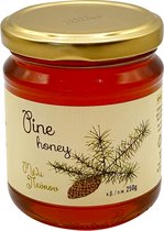 Melissokomiki Natural Pine Honey of Rhodos 250gr | Natuurlijke Dennenhoning